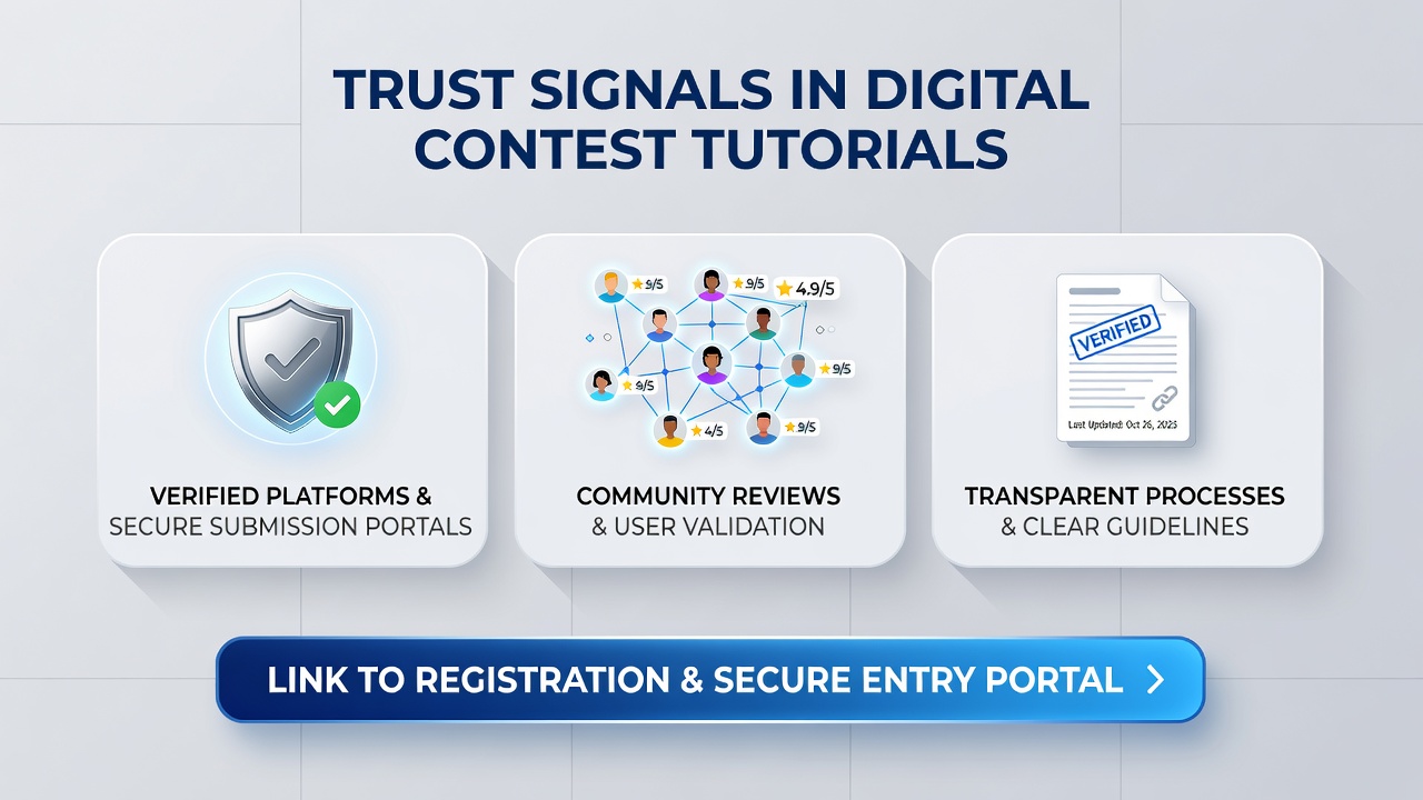 Structured background setup with subtle regional elements in a contest tutorial video