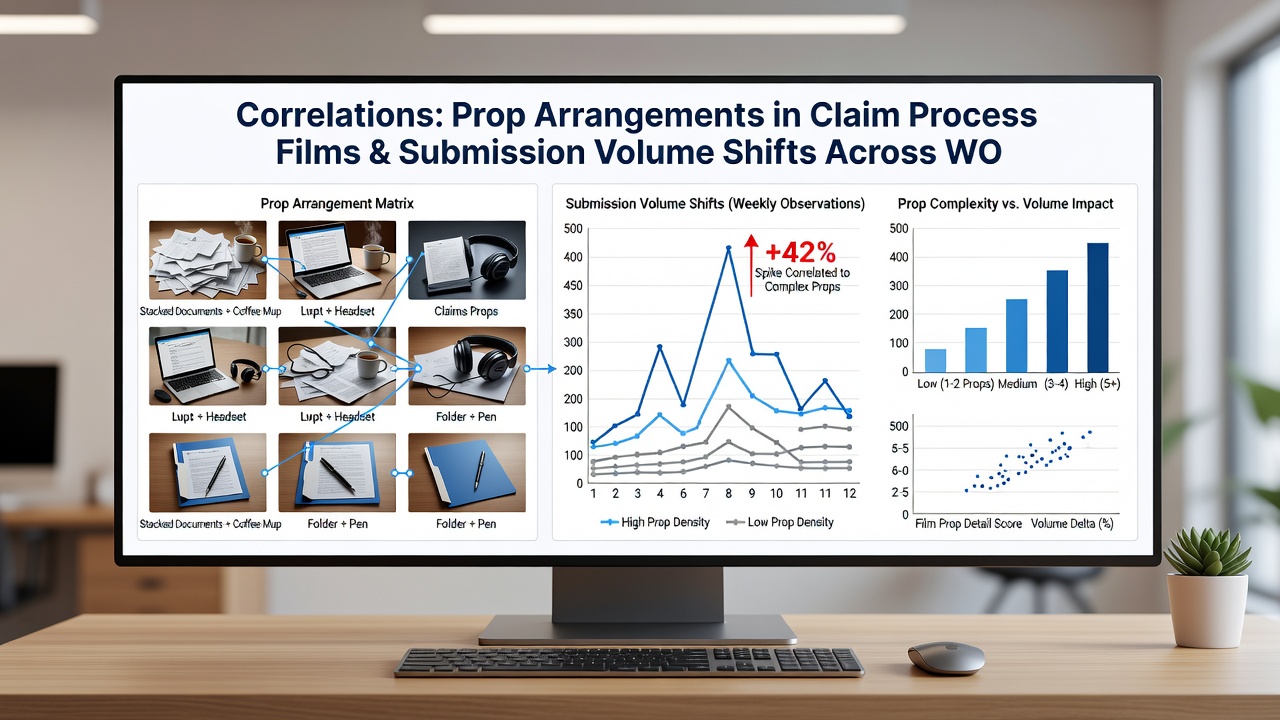 Data visualization of submission volume changes tied to prop layout variations in worldwide reward campaigns