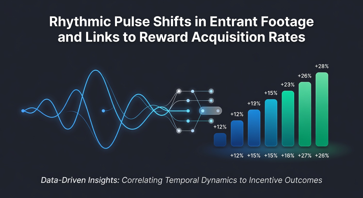Graph displaying correlation between pulse shift timing and reward acquisition rates across multiple giveaway platforms