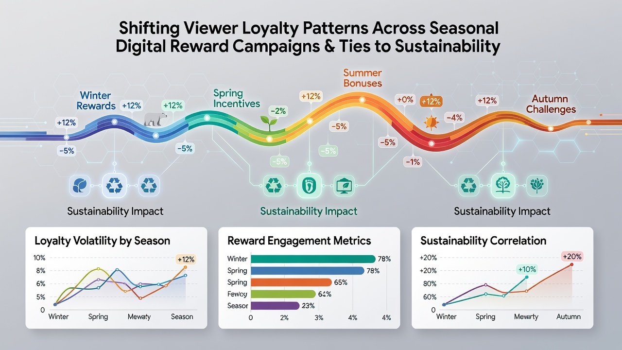 Chart illustrating connections between seasonal loyalty shifts and year-round global contest involvement
