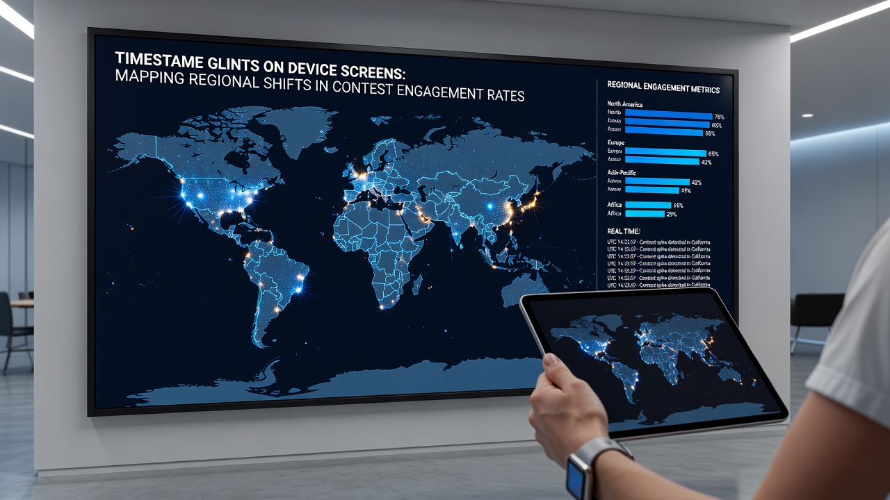 Map overlay showing regional contest engagement shifts derived from screen glint analysis