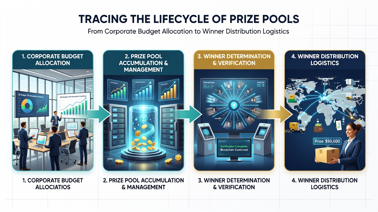 Logistics specialists coordinating international prize shipments with customs documentation and tracking systems